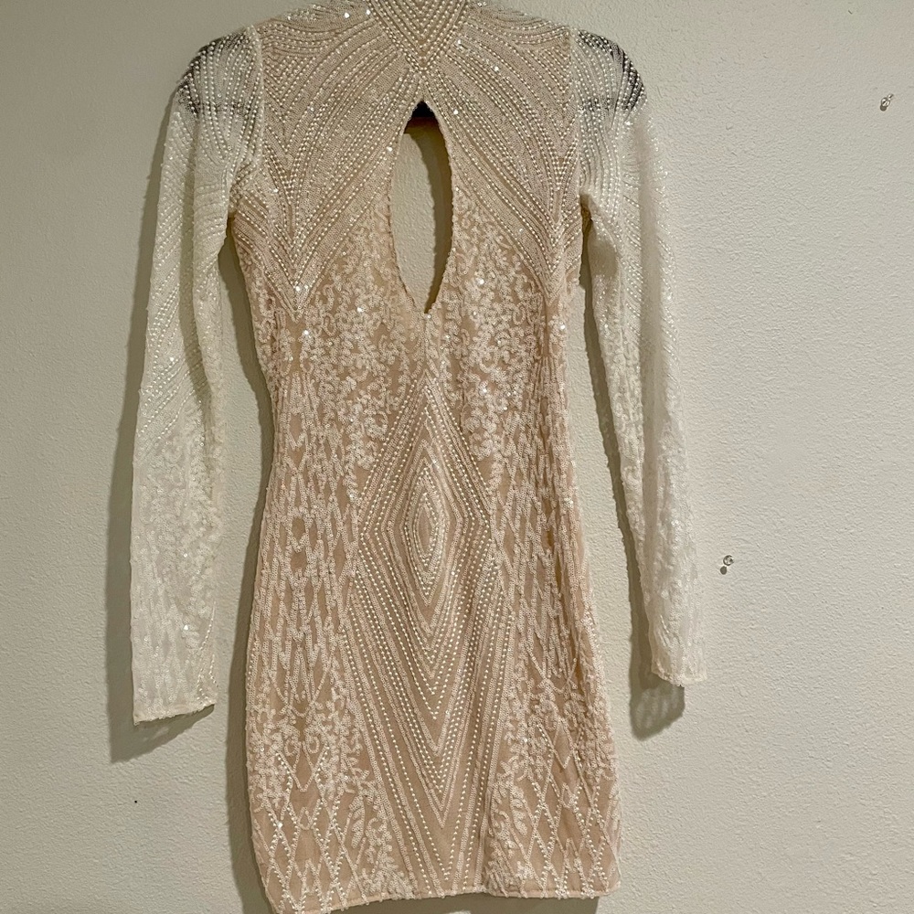 Sequin mini dress